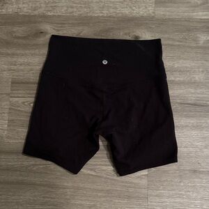 Lululemon Align Short 6” — Black — Size 6